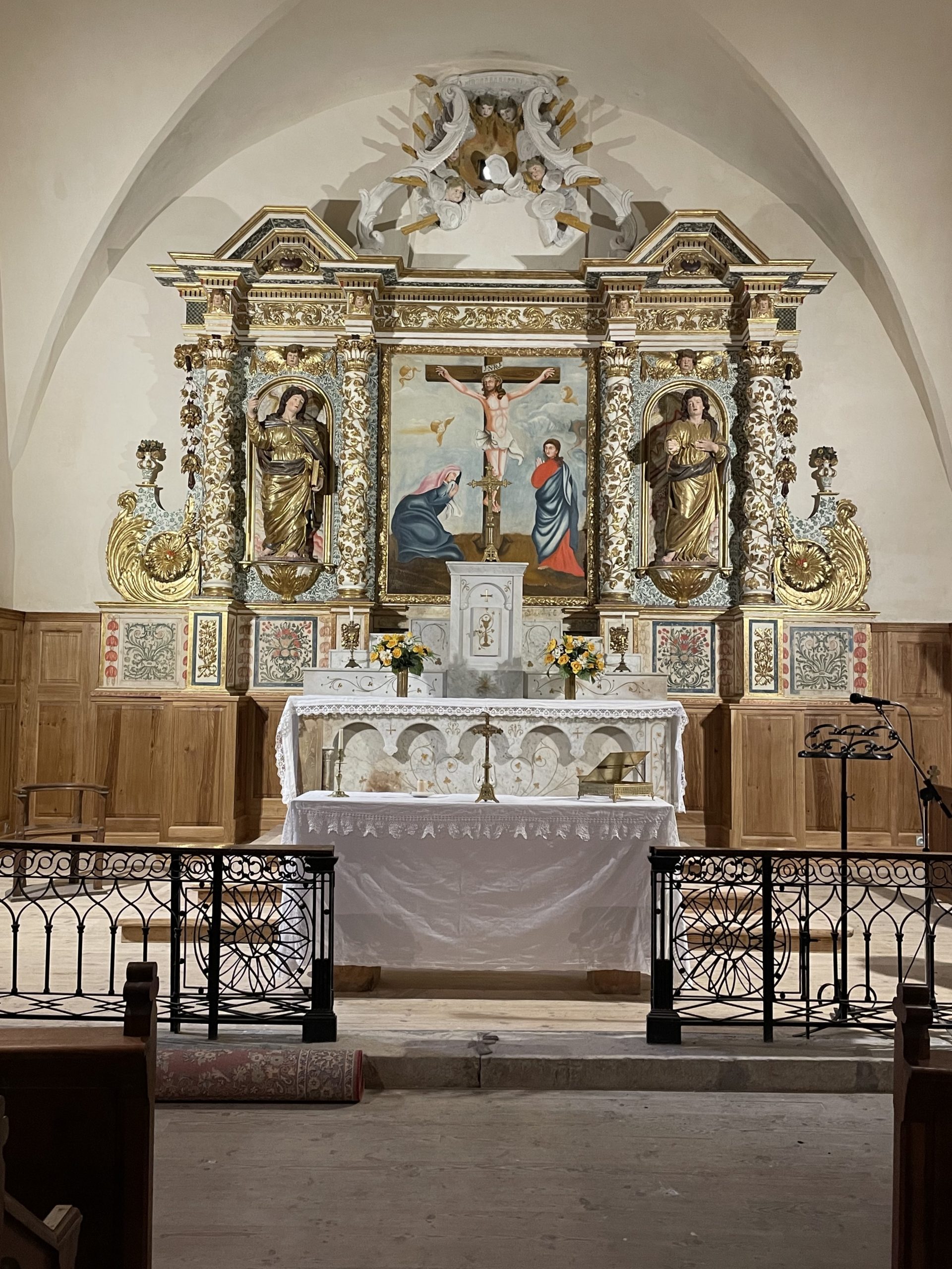 Restauration du Retable - Mairie de Camurac